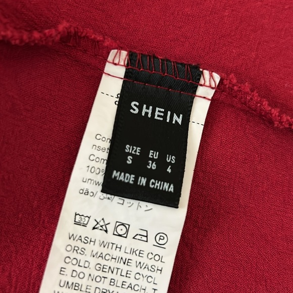 SHEIN Red Skirt - Picture 6 of 6